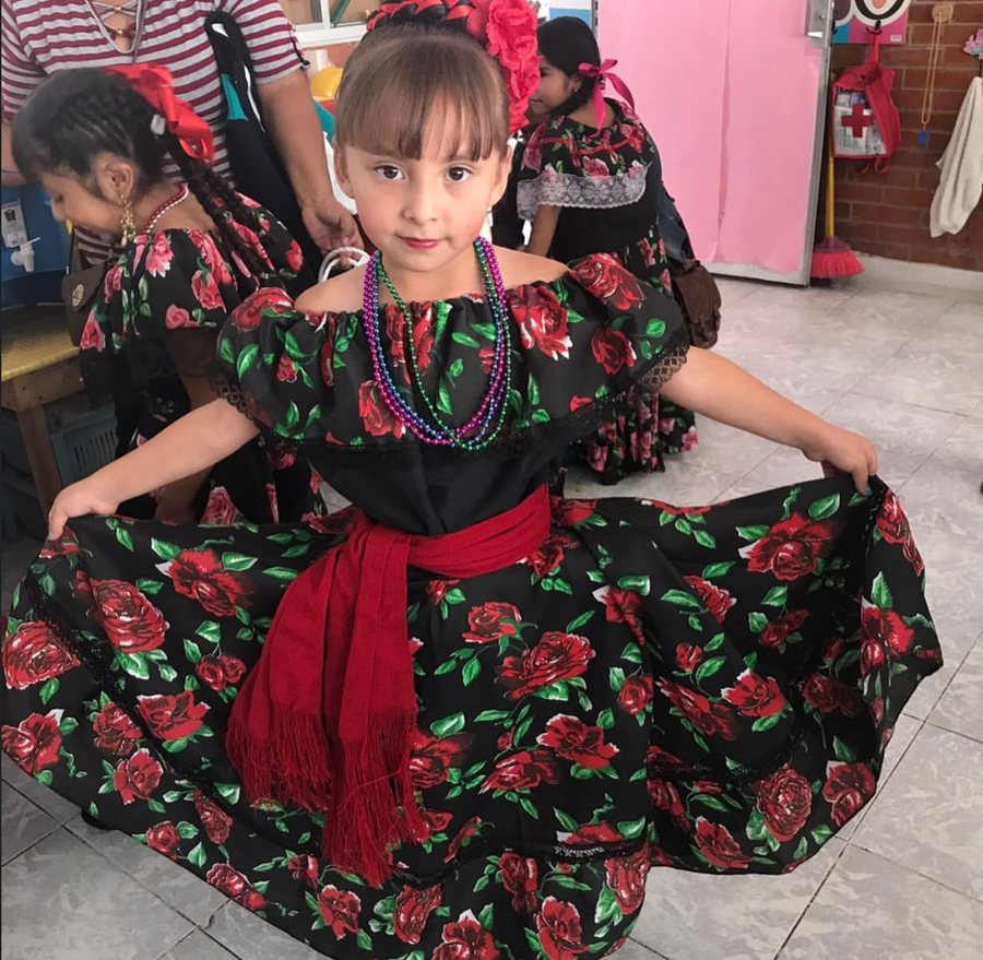 Bárbara de niña